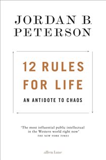 Book cover: 12 Rules for Life, by Jordan B. Peterson (preview)