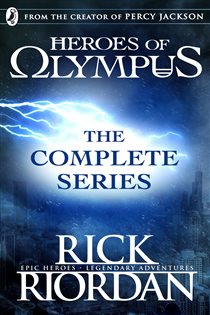 Book cover: Heroes of Olympus: The Complete Series (Books 1, 2, 3, 4, 5), by Rick Riordan (preview)