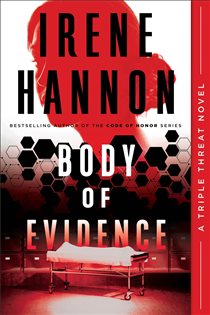Book cover: Body of Evidence (Triple Threat Book #3) (Book 3 of Triple Threat) by Irene Hannon (preview)