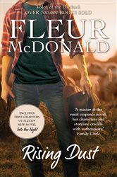 Book cover: Rising Dust (Book 5 of Detective Dave Burrows) by Fleur McDonald (preview)