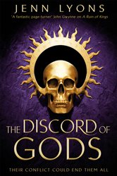 Book cover: The Discord of Gods (Book 5 of A Chorus of Dragons) by Jenn Lyons (preview)