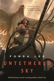 Book cover: Untethered Sky, by Fonda Lee (preview)