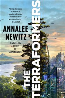 Book cover: The Terraformers, by Annalee Newitz (preview)