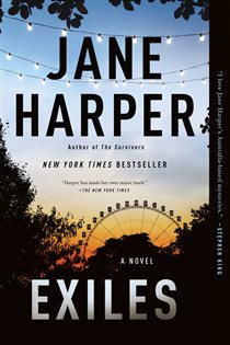 Book cover: Exiles, by Jane Harper (preview)