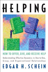Book cover: Helping, by Edgar H. Schein (preview)