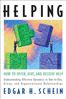 Book cover: Helping, by Edgar H. Schein (preview)