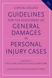 Book cover: Guidelines for the Assessment of General Damages in Personal Injury Cases, by Judicial College (preview)
