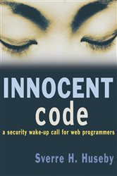 Book cover: Innocent Code, by Sverre H. Huseby (preview)