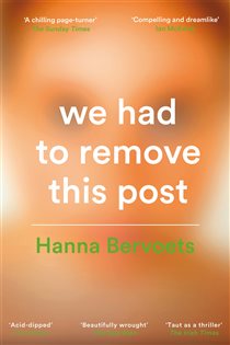 Book cover: We Had To Remove This Post, by Hanna Bervoets (preview)