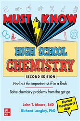 Book cover: Must Know High School Chemistry, Second Edition, by Mary Millhollon (preview)