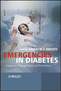 Book cover: Emergencies in Diabetes, edited by Andrew Krentz (preview)