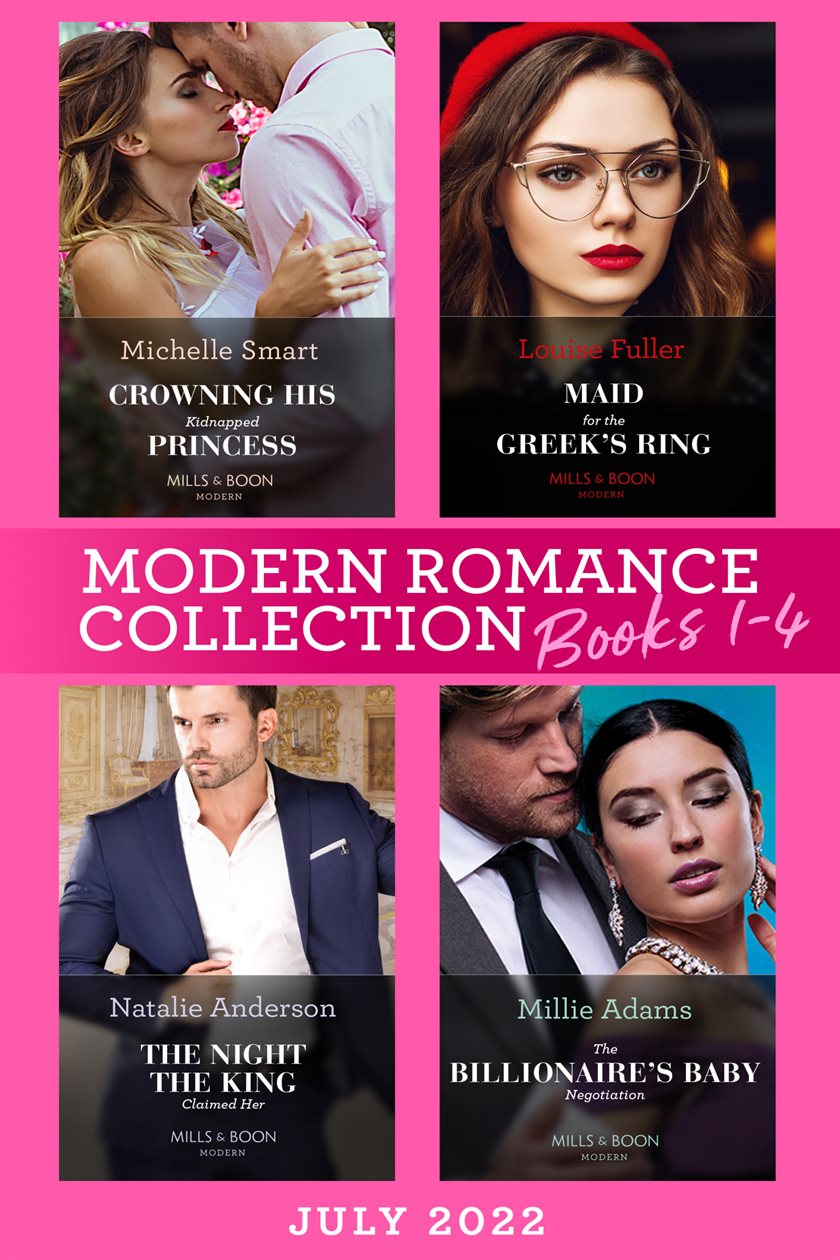 Modern Romance July 2022 Books 1-4 by Michelle Smart (ebook)