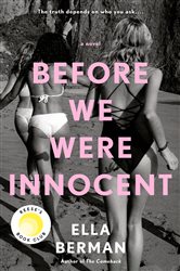 Book cover: Before We Were Innocent: Reese's Book Club, by Ella Berman (preview)