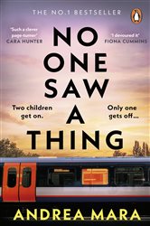 Book cover: No One Saw a Thing, by Andrea Mara (preview)