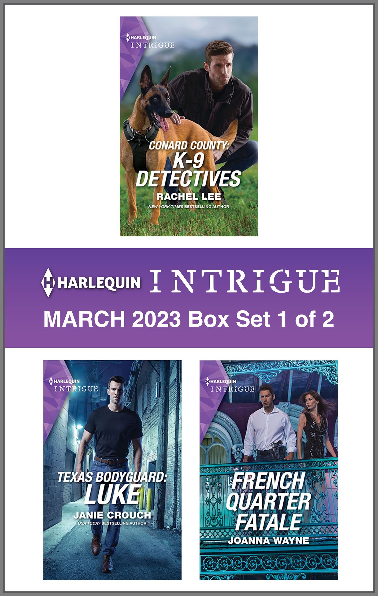 Harlequin Intrigue March 2023 - Box Set 1 Of 2 By Rachel Lee (ebook)