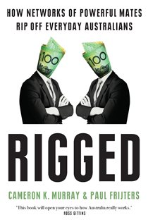 Book cover: Rigged, by Cameron K. Murray (preview)