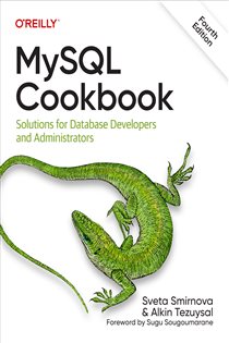 Book cover: MySQL Cookbook, by Sveta Smirnova (preview)