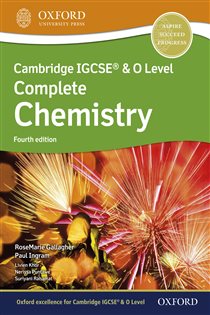 Book cover: Cambridge IGCSEÂ® & O Level Complete Chemistry: Student Book (Fourth Edition), by RoseMarie Gallagher (preview)