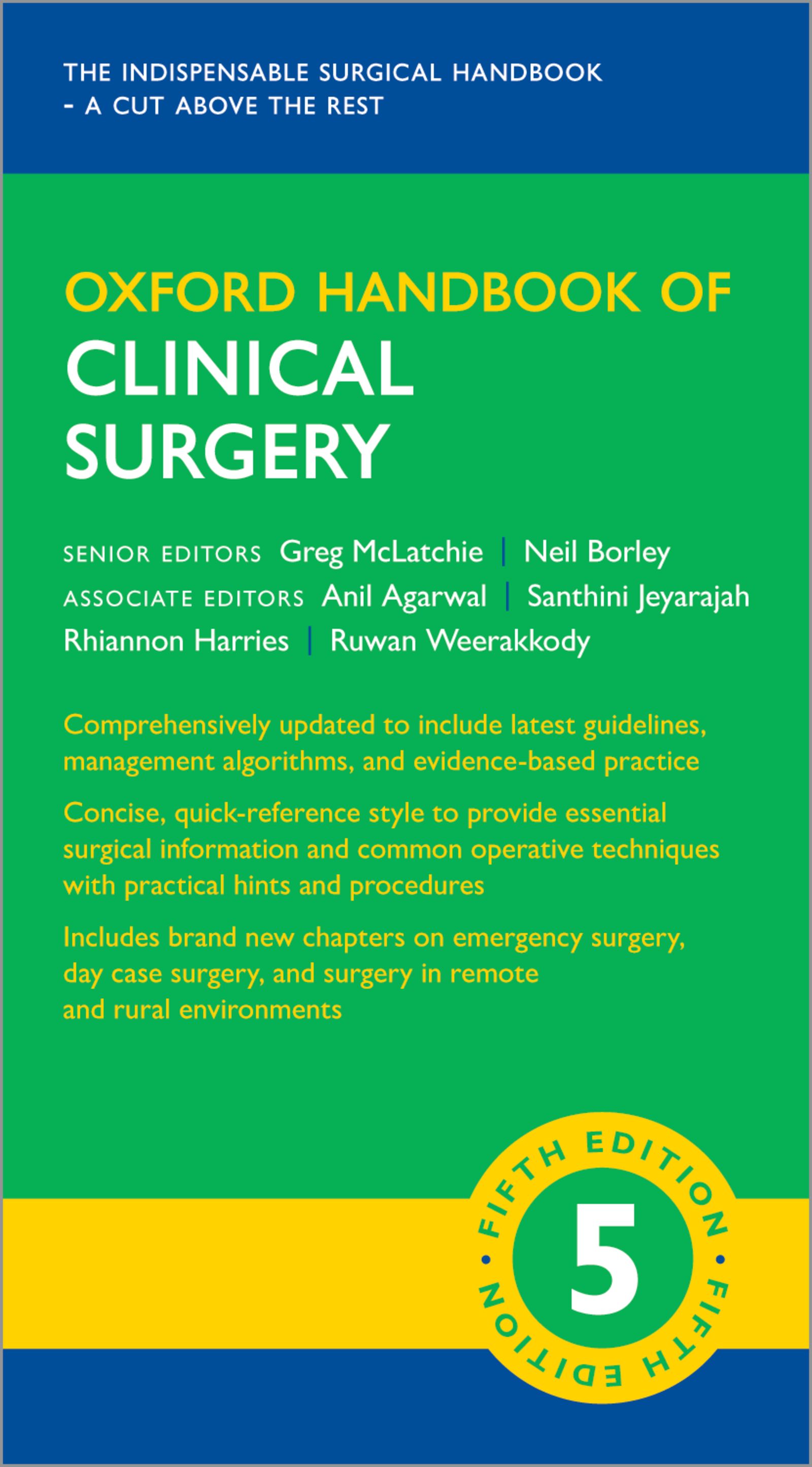 ISBN 9780192520043 product image for Oxford Handbook of Clinical Surgery | upcitemdb.com