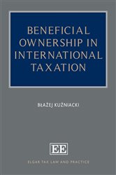 Book cover: Beneficial Ownership in International Taxation, by Błażej Kuźniacki (preview)