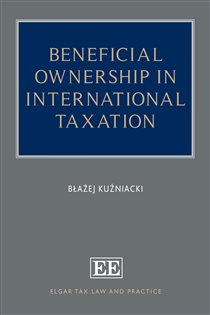 Book cover: Beneficial Ownership in International Taxation, by Błażej Kuźniacki (preview)
