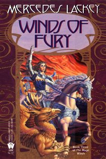 Book cover: Winds of Fury (Book 3 of Mage Winds) by Mercedes Lackey (preview)
