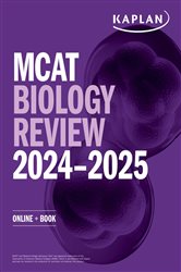 MCAT Biology Review 2024-2025: Online &#x2B; Book