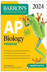 AP Biology Premium, 2024: 5 Practice Tests &#x2B; Comprehensive Review &#x2B; Online Practice