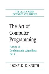 Book cover: Art of Computer Programming, Volume 4B, The, by Donald E. Knuth (preview)