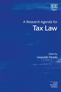 Book cover: A Research Agenda for Tax Law, edited by Leopoldo Parada (preview)
