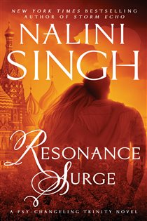 Book cover: Resonance Surge (Book 7 of Psy-Changeling Trinity) by Nalini Singh (preview)