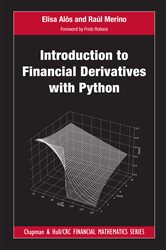 Book cover: Introduction to Financial Derivatives with Python, by Elisa Alòs (preview)