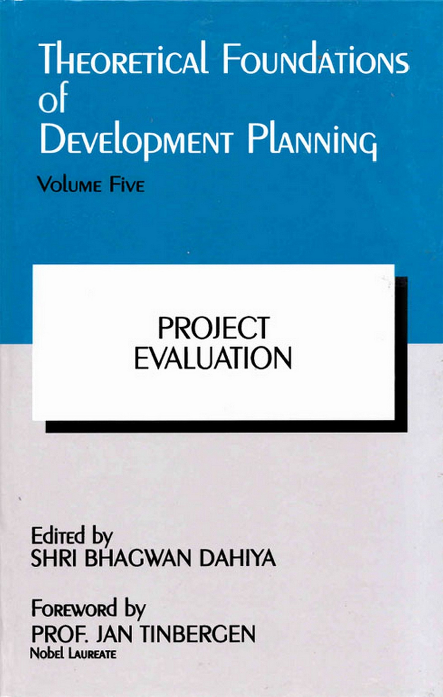 Theoretical Foundations of Development Planning - >100