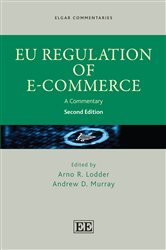 EU Regulation of E-Commerce: A Commentary