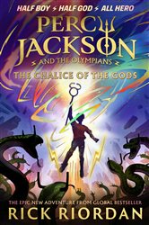 Book cover: Percy Jackson and the Olympians: The Chalice of the Gods, by Rick Riordan (preview)