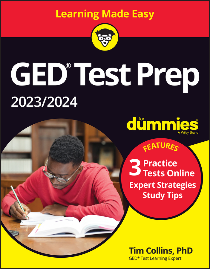 [PDF/ePub] Ebook Wiley GED Test Prep 2023 2024 For Dummies with