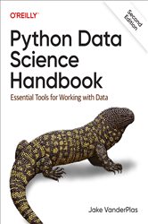 Book cover: Python Data Science Handbook, by Jake VanderPlas (preview)