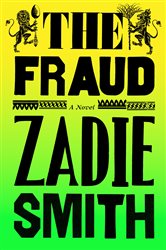 Book cover: The Fraud, by Zadie Smith (preview)