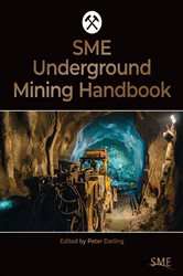 Book cover: SME Underground Mining Handbook, edited by Peter Darling (preview)