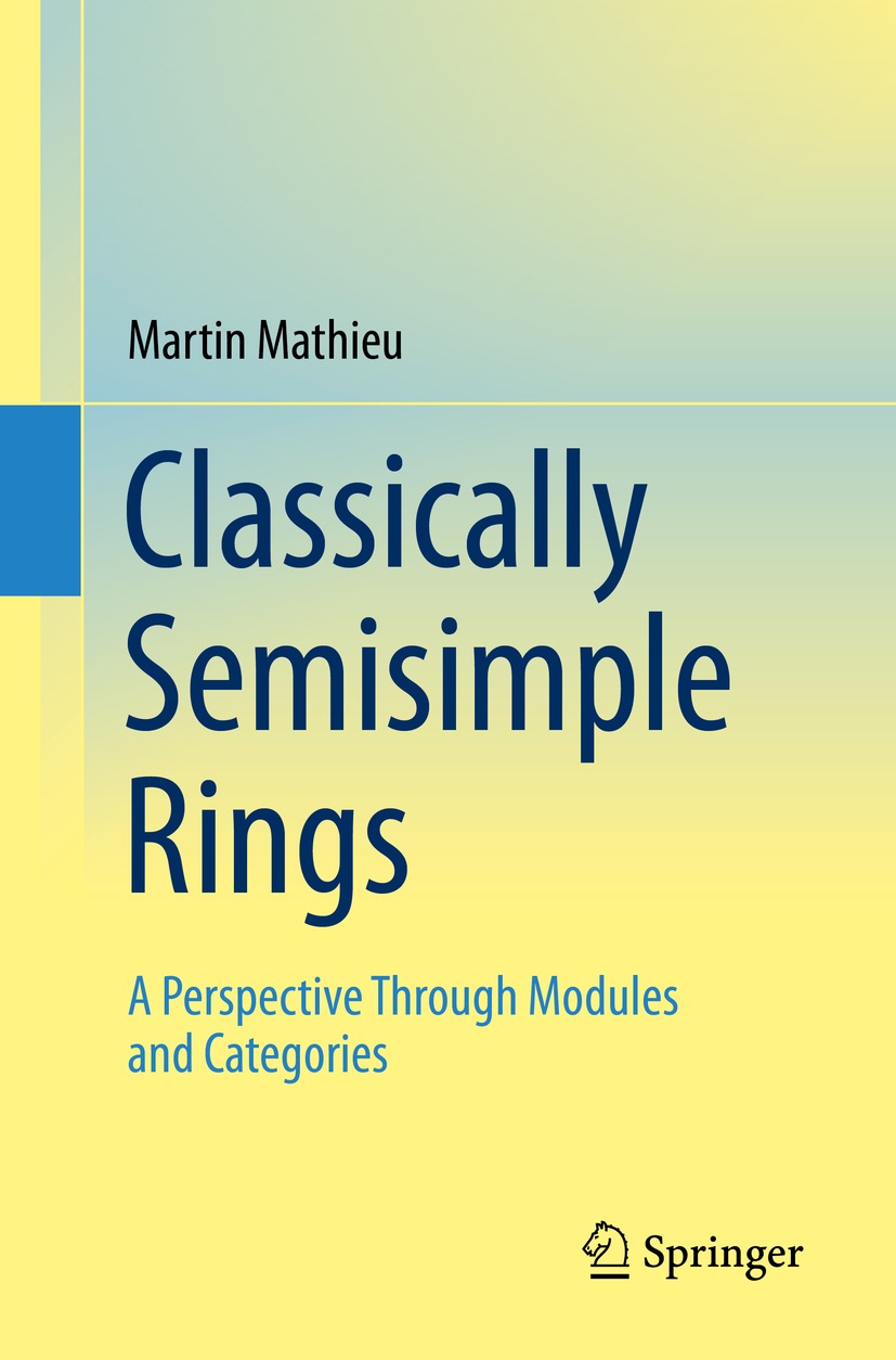 ISBN 9783031142093 product image for Classically Semisimple Rings | upcitemdb.com