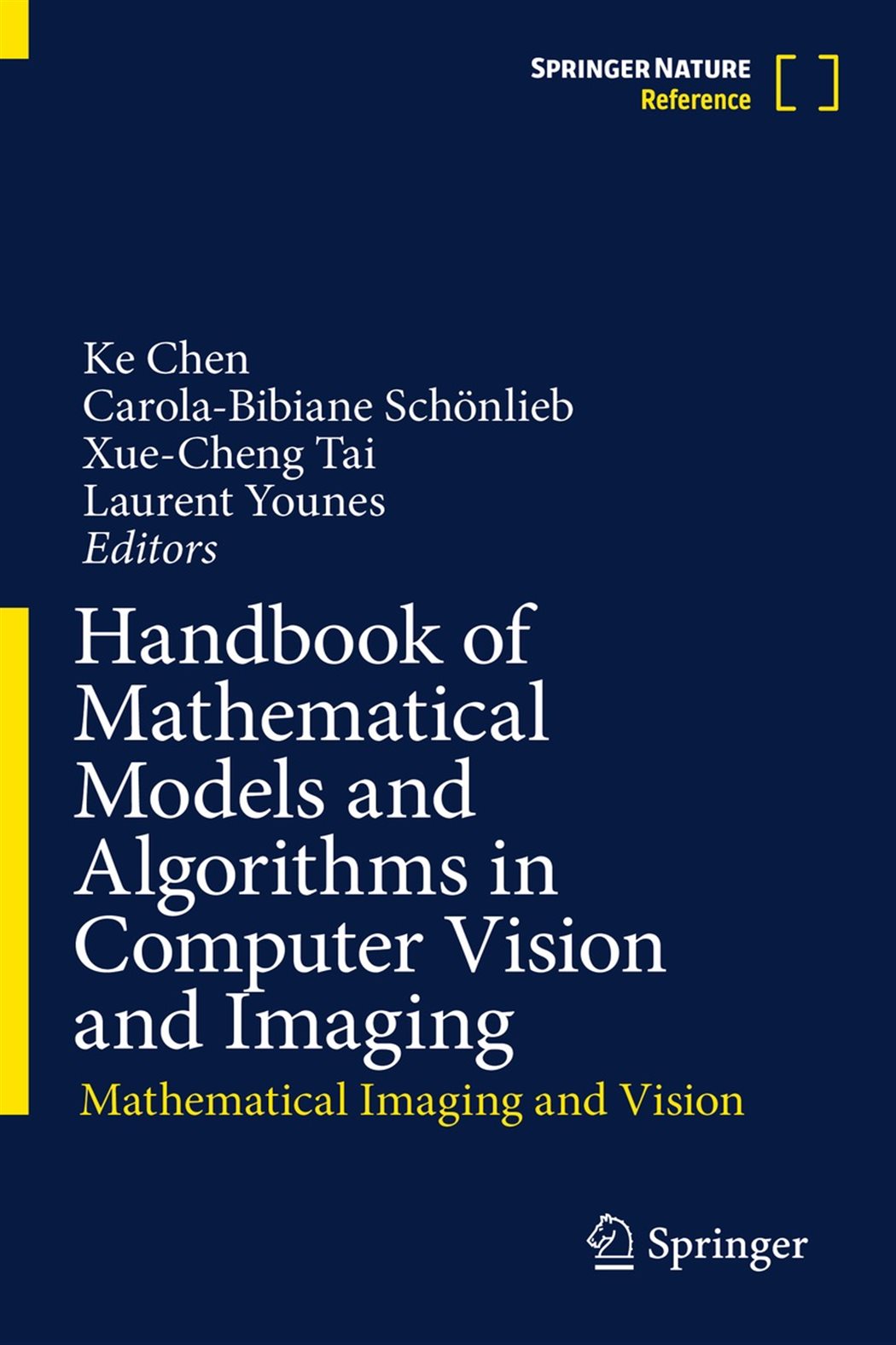 Handbook of Mathematical Models and Algorithms in Computer Vision and ...
