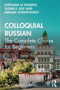 Book cover: Colloquial Russian, by Svetlana le Fleming (preview)