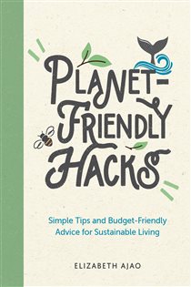 Book cover: Planet-Friendly Hacks, by Elizabeth Ajao (preview)