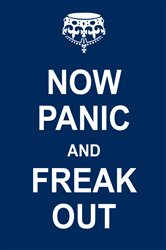 Book cover: Now Panic and Freak Out, by Summersdale Publishers (preview)