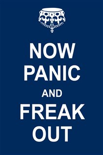 Book cover: Now Panic and Freak Out, by Summersdale Publishers (preview)