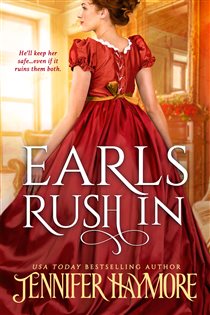 Book cover: Earls Rush In, by Jennifer Haymore (preview)