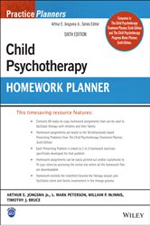 Book cover: Child Psychotherapy Homework Planner, edited by Arthur E. Jongsma (preview)