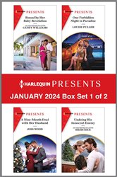 Book cover: Harlequin Presents January 2024 - Box Set 1 of 2, by Cathy Williams (preview)