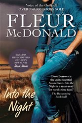 Book cover: Into the Night (Book 6 of Detective Dave Burrows) by Fleur McDonald (preview)