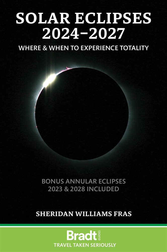 Solar Eclipses 2024-2027 by Sheridan Williams (ebook)